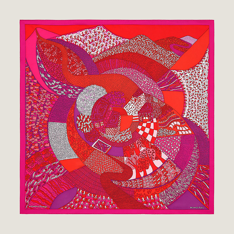 A Travers Champs scarf 90