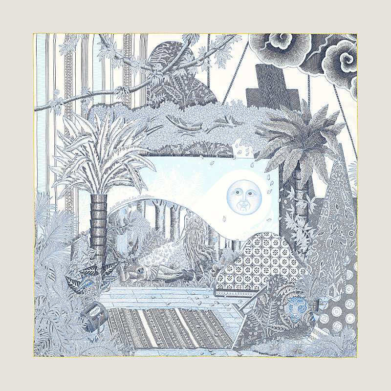 Acte III, Scene I, La Clairiere scarf 90