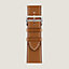 Band Apple Watch Hermès Single Tour 45 mm Deployment Buckle, view 1 of 3