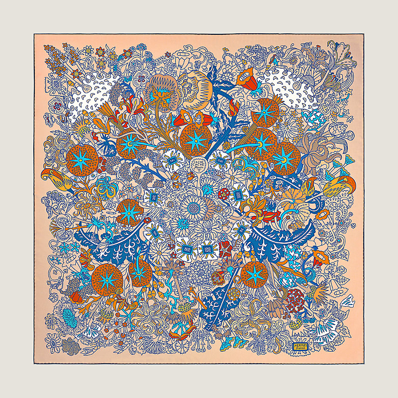 Cache-cache Fleuri scarf 90
