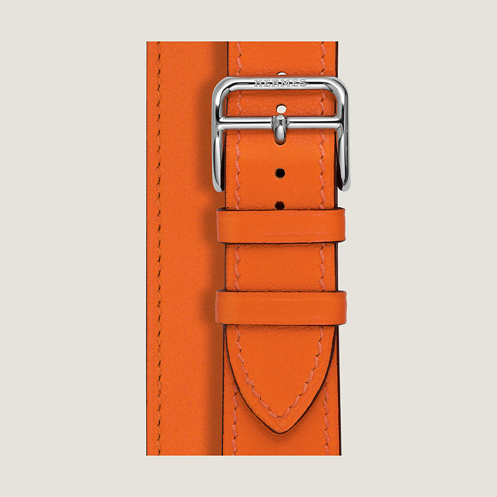 Cape Cod Large model 37 mm Double Tour Watch Strap Hermès UK