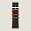 Vista: Vista del artículo extendido, Correa Apple Watch Hermès Single Tour 45 mm Twill Jump