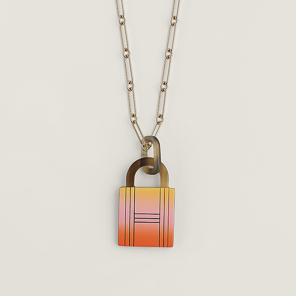 Fusion Amulette Padlock Pendant Large Model Herm S Uk