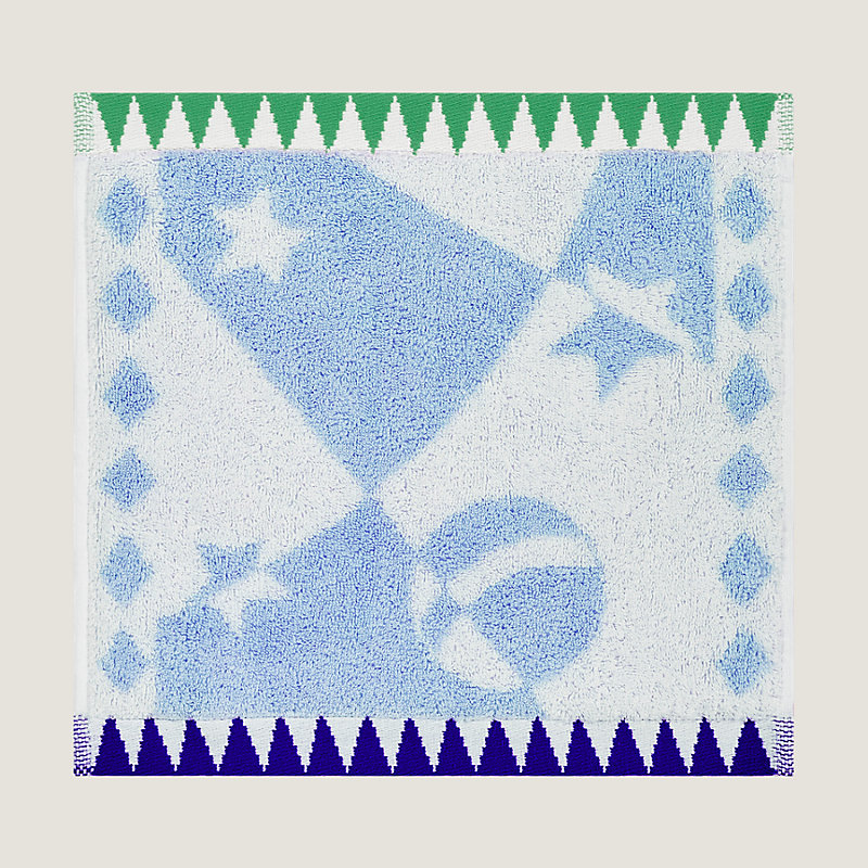Hermes Circus washcloth
