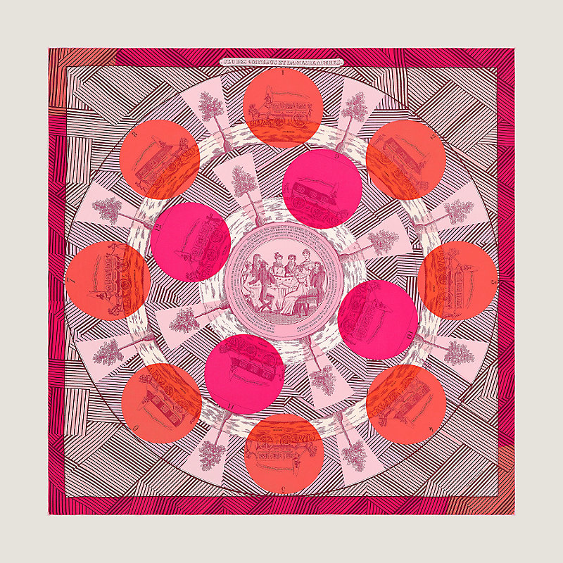 Jeu des Omnibus Remix scarf 90