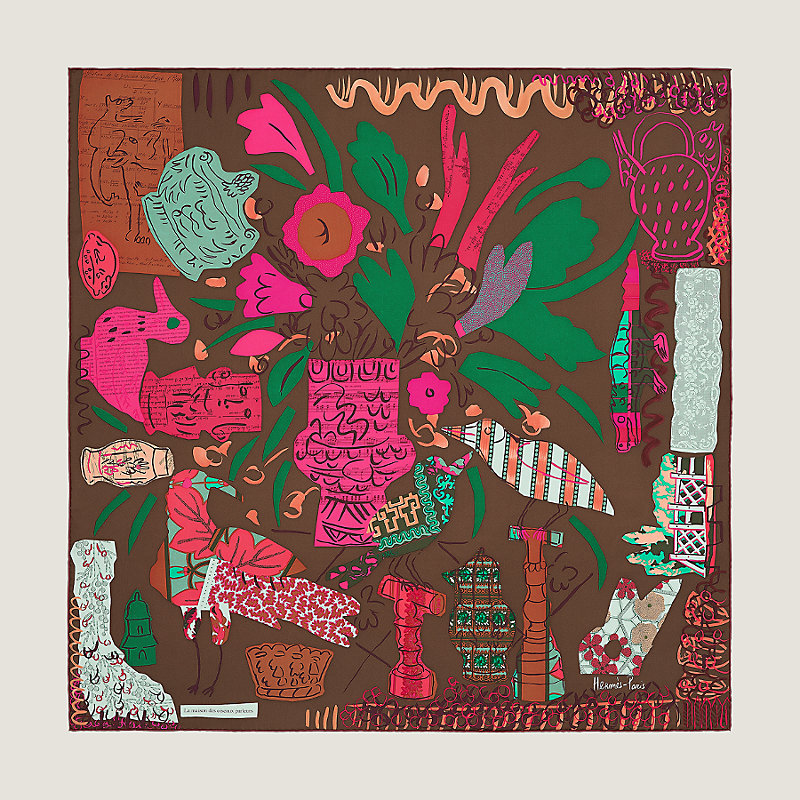 La Maison des Oiseaux Parleurs scarf 90