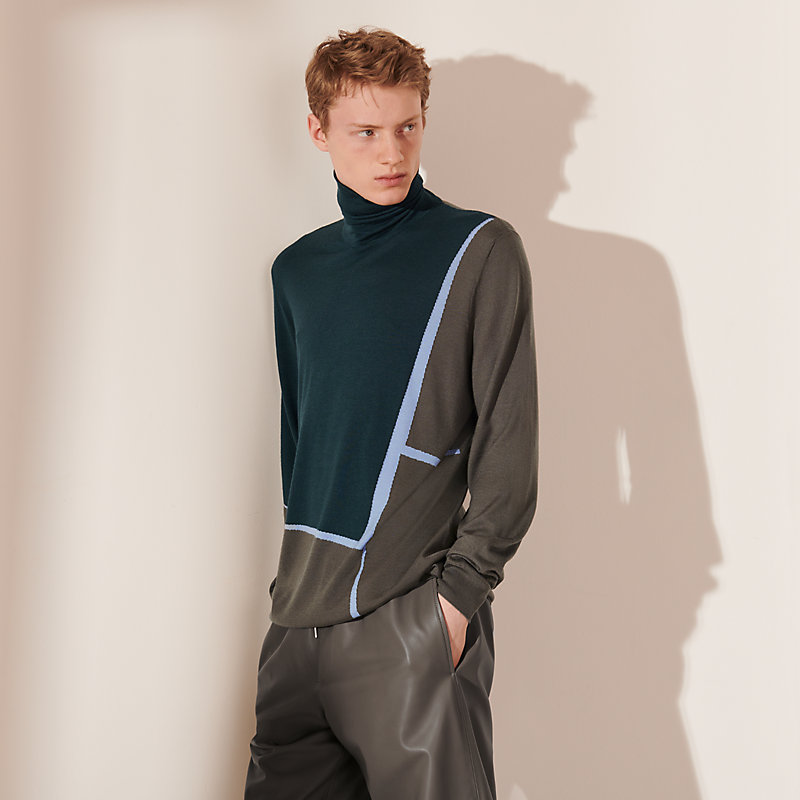 Pull dolcevita “Géométrie Variable”