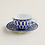 Teetasse und Untertasse Bleus d'Ailleurs..., Ansicht: Vorderansicht, front, Ansicht 1 von 3