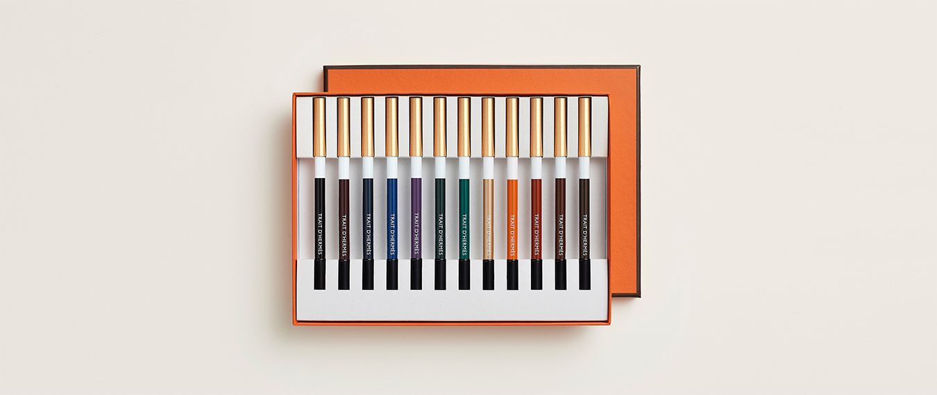 Vista: Vista del ambiente, Trait d'Hermès, Caja de 12 lápices personalizable