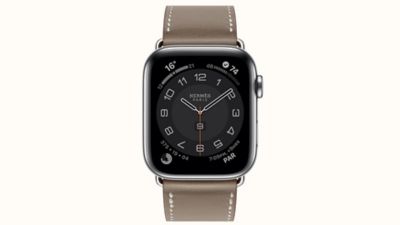 Band Apple Watch Hermès Single Tour 45 mm | Hermès USA