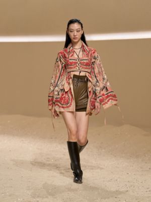 HERMES リバーシブルブレス　ネイビー✖️グリーン HERMES リバーシブルブレス ネイビー✖️グリーン