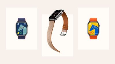 Hermès présente sa nouvelle Apple Watch sans bracelet cuir ! - The Good  Life