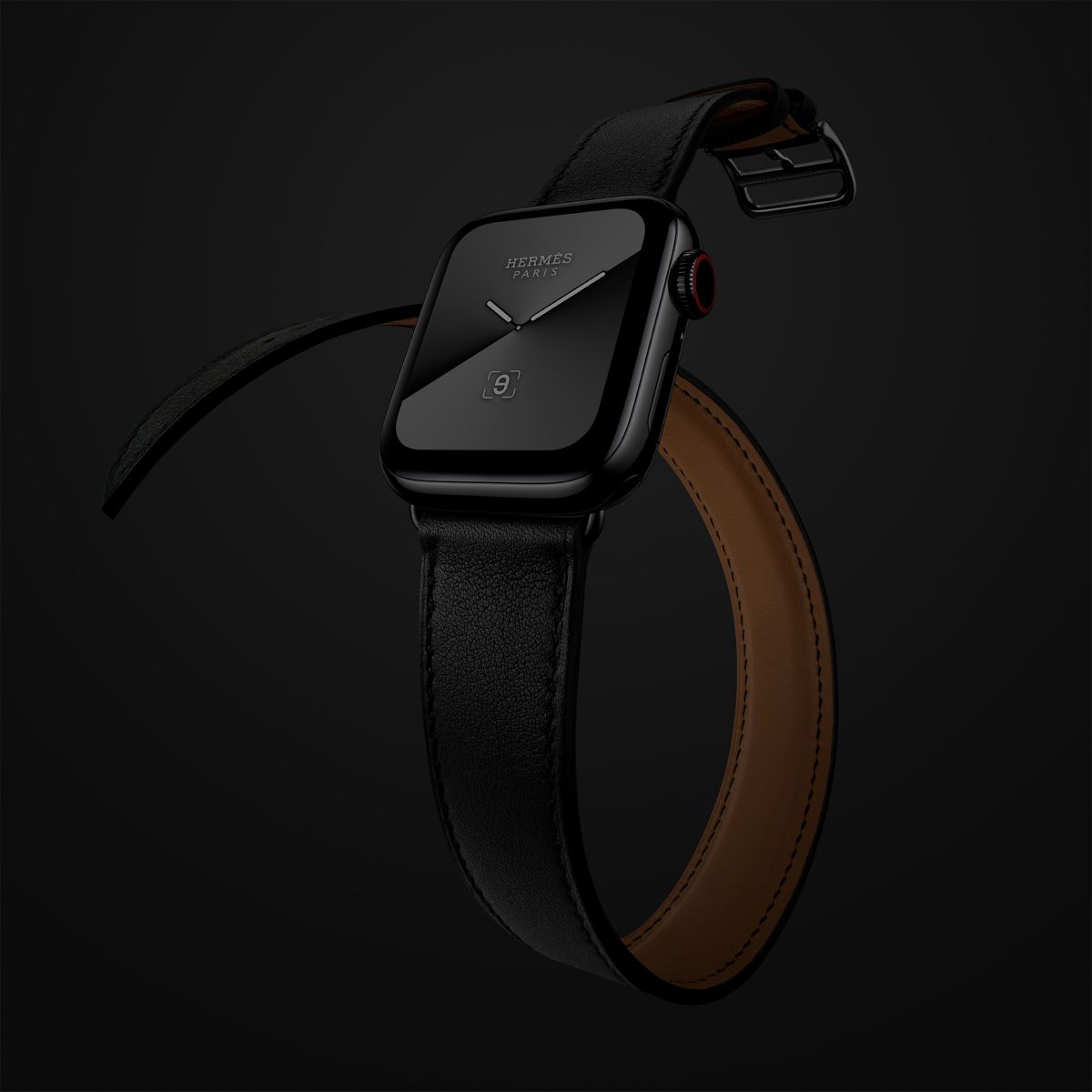 メンズ1445 Apple Watch エルメス series5 HERMES - 腕時計(デジタル)