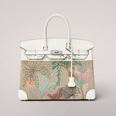 Hermes Birkin 35 Faubourg Tropical Limited Edition Bag