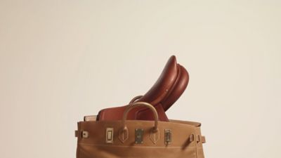 Hermès 2021 Pre-owned Haut à Courroies Travel Bag - Neutrals