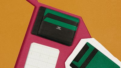 hermes card holder men