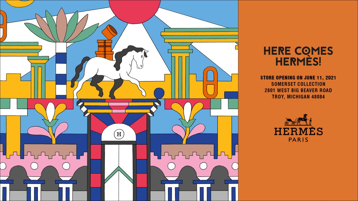 Hermès' First Michigan Store is Now Open at Somerset Collection