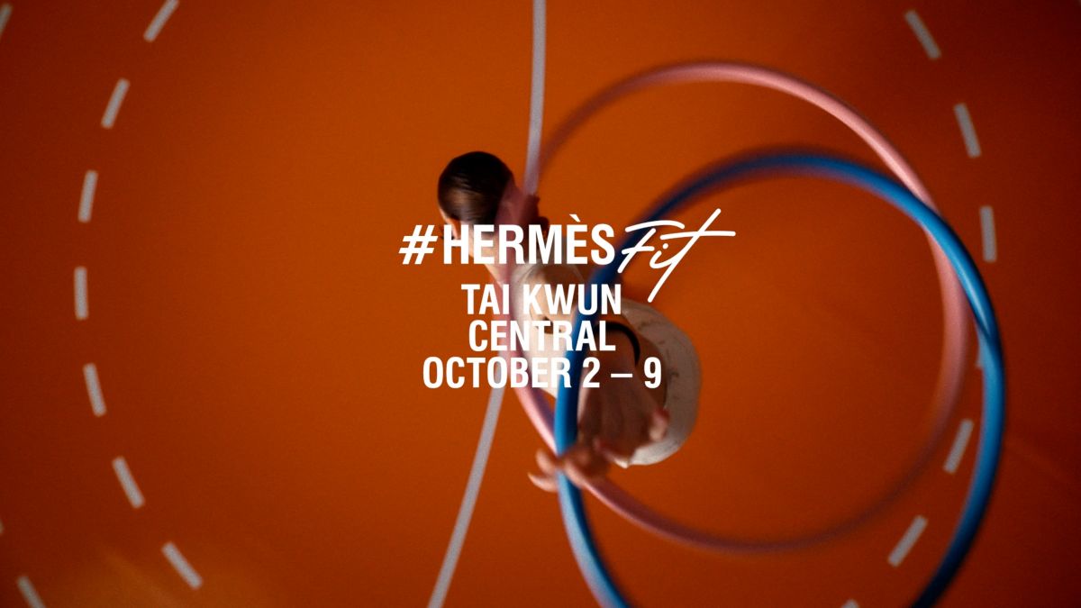 Hermès Opens Orange-Themed Gym in Hong Kong