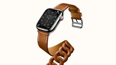 新しいスタイル Apple 45mm レザーストラップ エルメス アップルウォッチ 人気色 - その他