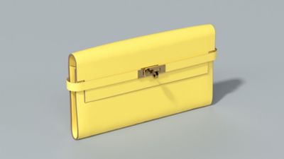 hermes kelly wallet on chain price