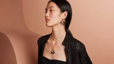 グリーン - レディス, ファッションジュエリー, ピアス | Hermès