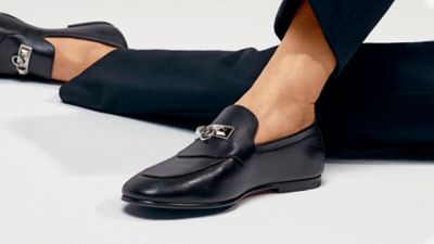 hermes slip on mens