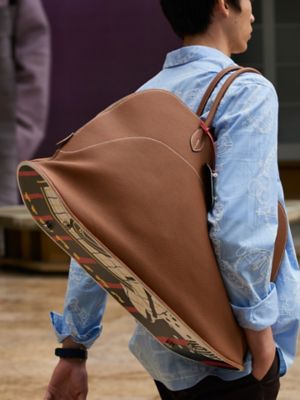 Backstage at Hermès Men's Spring 2020  Hermes men, Mens waist bag,  Burberry men