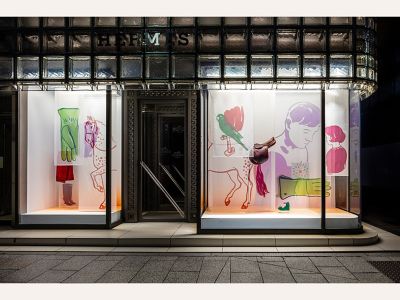 日本未入荷◇Hermes◇馬のパズル マグネット オブジェ 天然素材