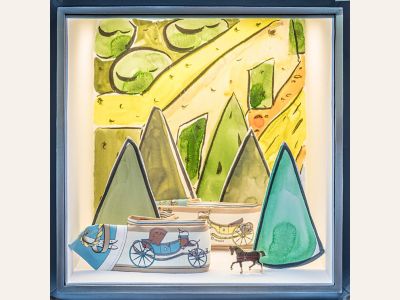 の*り様 エルメス　着物 イタリア庭園の馬たち」| エルメス - Hermes | Hermès - エルメス-公式