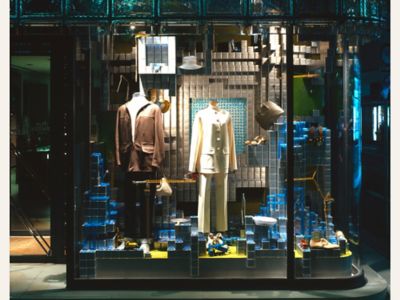 Maison Hermes Window Display by Paramodel