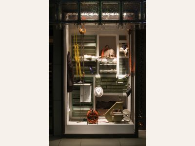 Maison Hermes Window Display by Paramodel