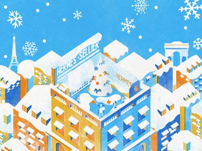 エルメスのマジックスノーフレーク | Hermès - エルメス-公式サイト