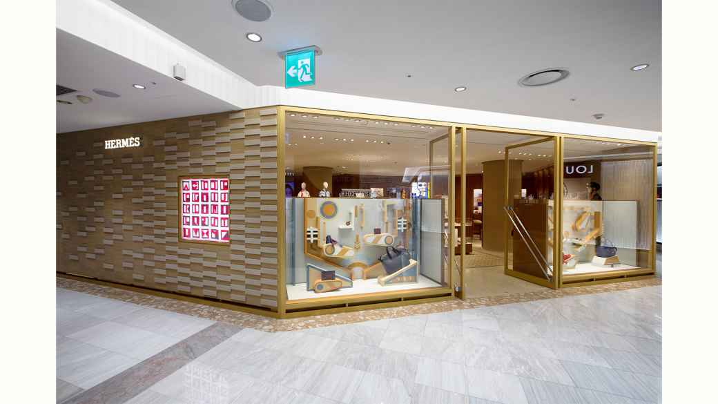 Hermès Seoul Lotte Hotel duty-free store