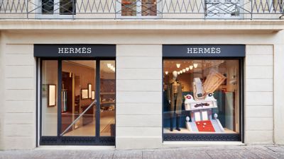 Hermès (Organizers) 1930 Shop Store, Address 24 Faubourg St