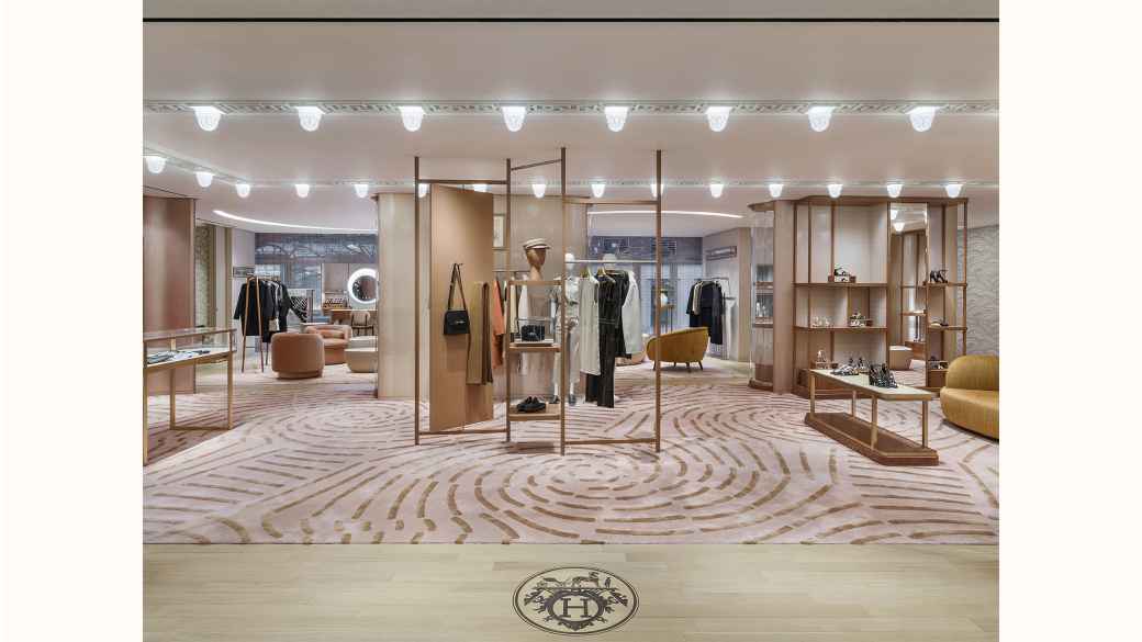 The Louis Vuitton Shop Inside the Harrods Department Store in