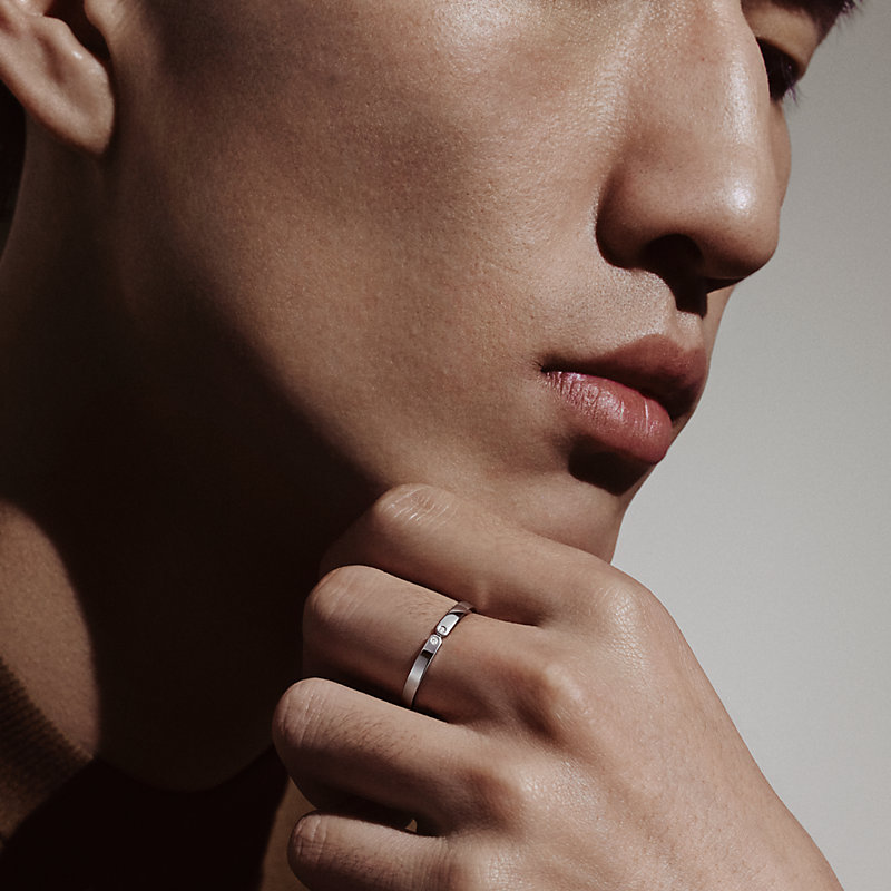 HERMES プラチナリング#56 日本16号 トムウッド TOM WOOD R74HVNA01 S925 リング レディース 指輪