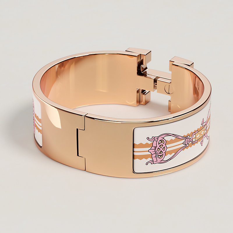 エナメルブレスレット 《クリック・クラックH/エトリエ》 | Hermès  