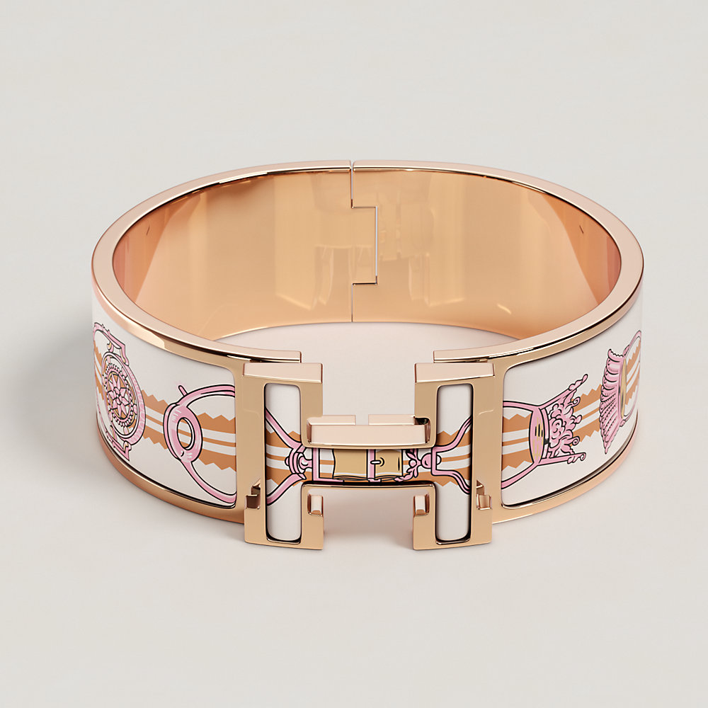 エナメルブレスレット 《クリック・クラックH/エトリエ》 | Hermès 