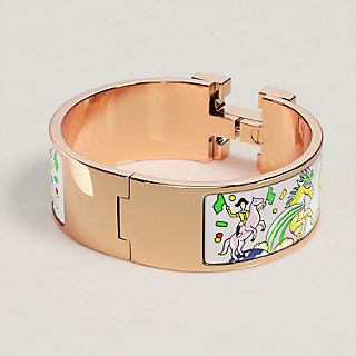 エナメルブレスレット 《クリック・クラックH/エルメスの叙事詩  