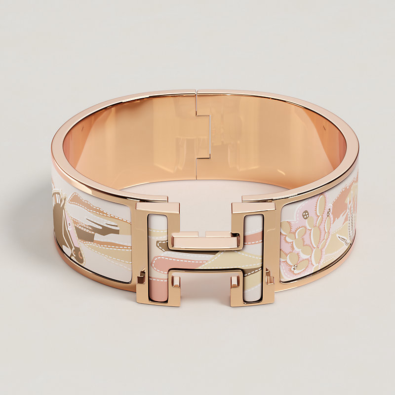 エナメルブレスレット 《クリック・クラックH/ブーツ・ストーリー  