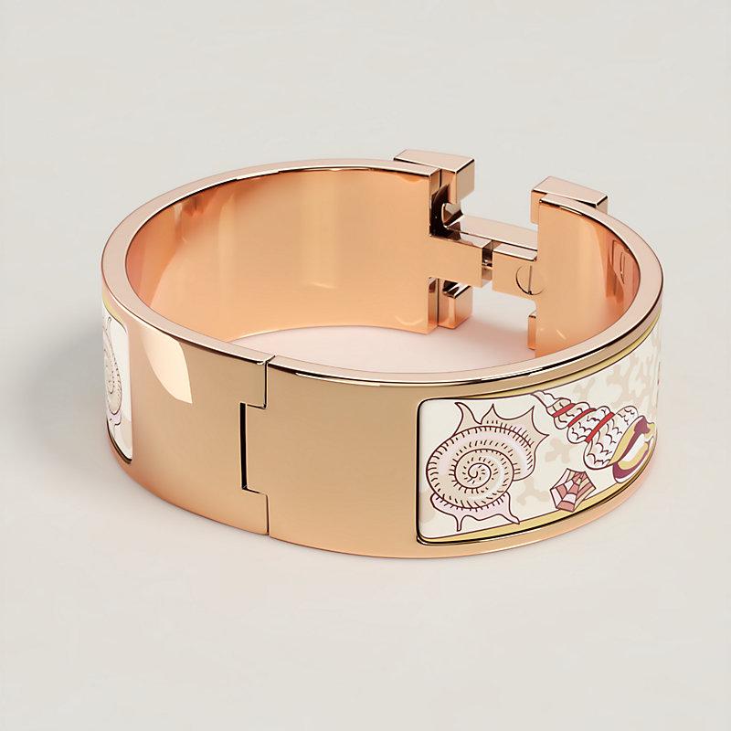 HERMES エルメス Hバングル クリッククラック H GM ブレスレット 