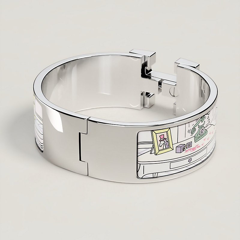 エナメルブレスレット 《クリック・クラックH/24番地のミステリー  