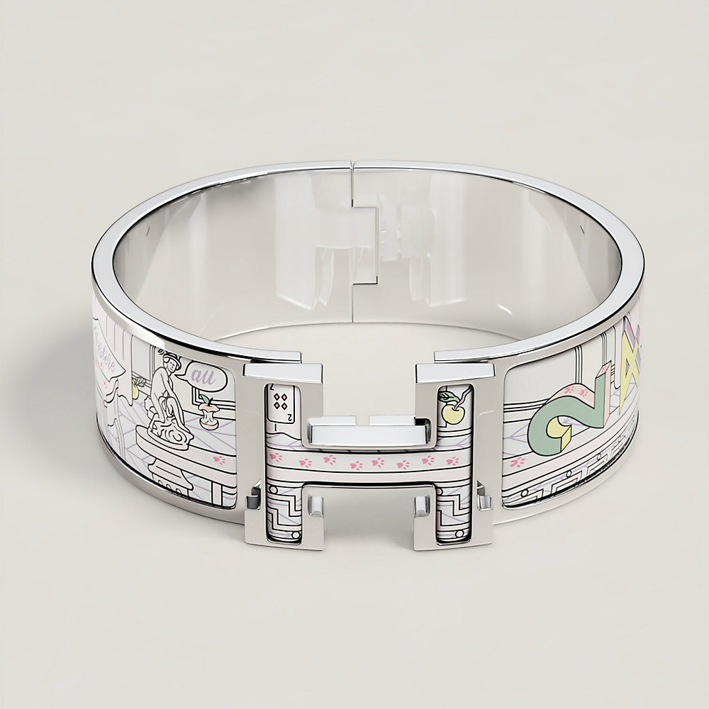 エナメルブレスレット 《クリック・クラックH/24番地のミステリー  