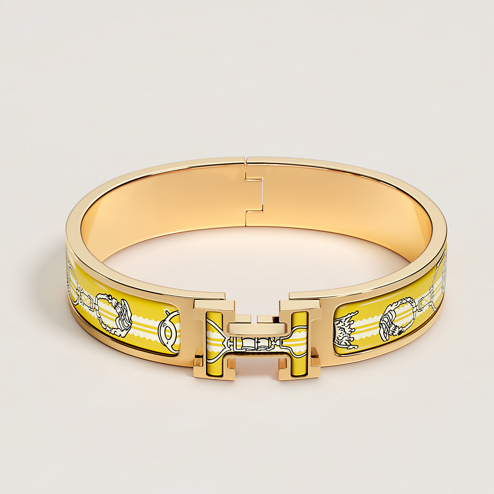 エナメルブレスレット 《クリックH/エトリエ》 | Hermès - エルメス 