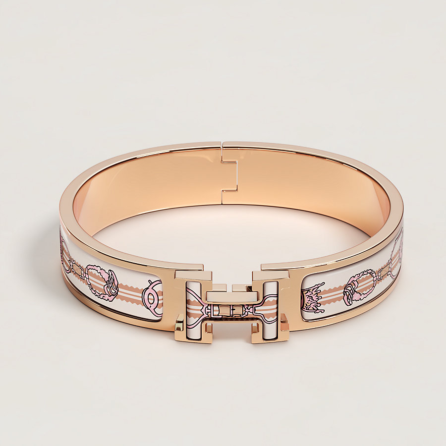 エナメルブレスレット 《クリックH/エトリエ》 | Hermès - アクセサリー