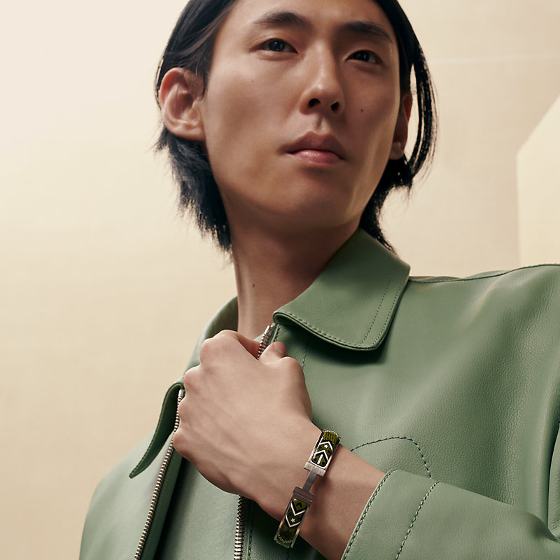 エナメルブレスレット 《クリックHH/バンダナ》 | Hermès - エルメス 