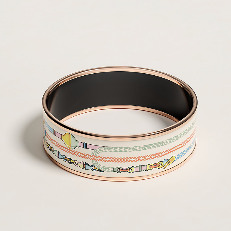 エナメルブレスレット 《銀細工の花》 | Hermès - エルメス-公式サイト