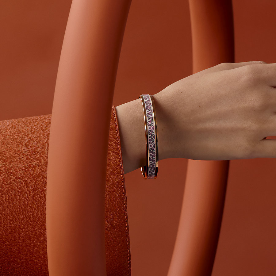 エナメルブレスレット ファン 《プティ・クール》 | Hermès - エルメス 
