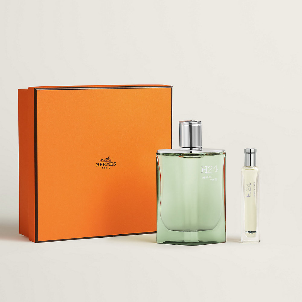 オードパルファム セット 《H24 エルブ ヴィーヴ》 - 115 ml | Hermès 