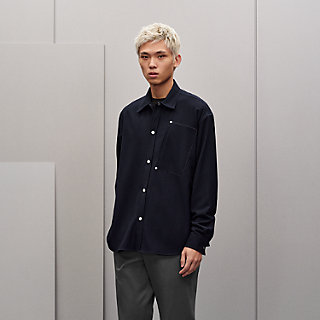 オーバーシャツ クルー・ド・セル | Hermès - エルメス-公式サイト